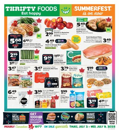 Thrifty Foods Flyer July 3 to 9 Thrifty Foods Flyer July 3 to 9