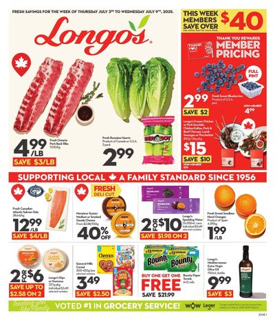 Longo's Flyer July 3 to 9 Longo's Flyer July 3 to 9