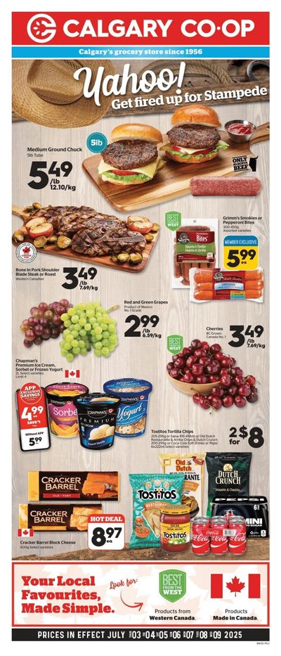 Calgary Co-op Flyer July 3 to 9