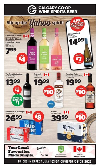 Calgary Co-op SWCB Flyer July 3 to 9