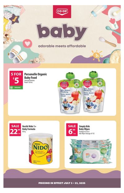 Co-op (West) Baby Flyer July 3 to 23