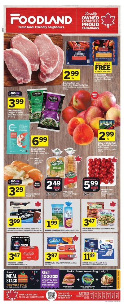 Foodland (ON) Flyer July 3 to 9