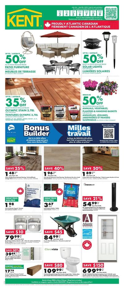 Kent Building Supplies Flyer July 3 to 9