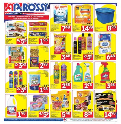 Rossy Flyer July 3 to 9