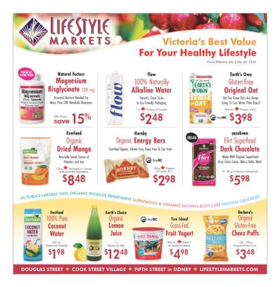 Lifestyle Markets Flyer July 2 to 20