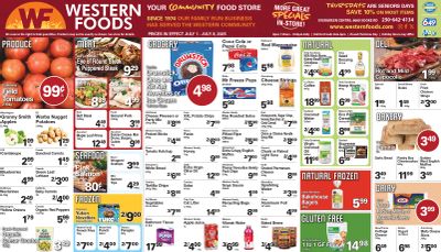 Western Foods Flyer July 2 to 8