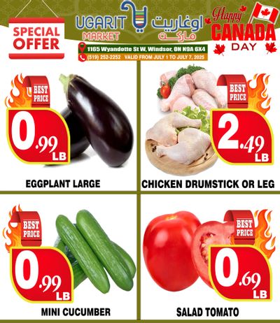 Ugarit Market Flyer July 1 to 7