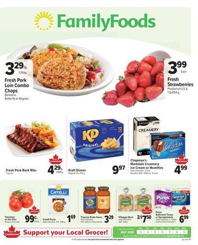 Family Foods Flyer July 3 to 9