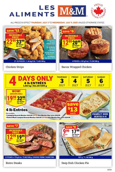 M&M Food Market (QC) Flyer July 3 to 9