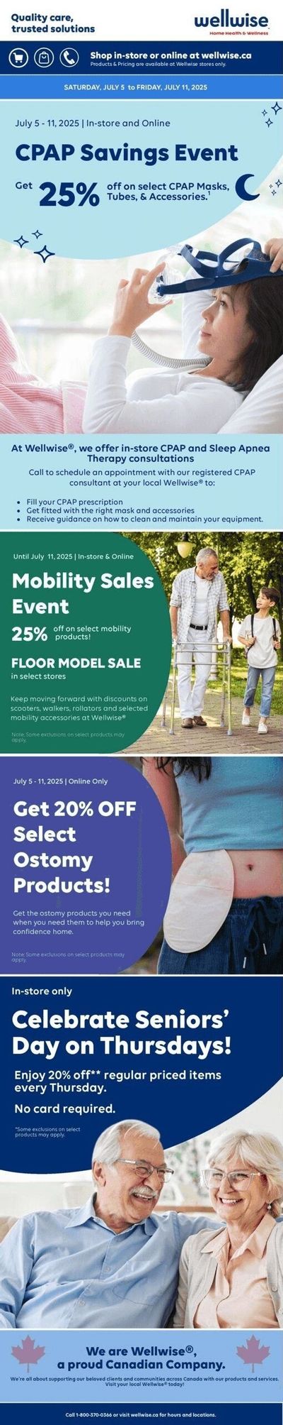 Wellwise By Shoppers Flyer July 5 to 11