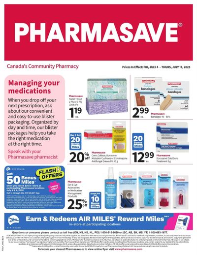 Pharmasave (West) Flyer July 4 to 17