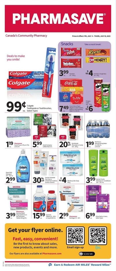 Pharmasave (West) Flyer July 4 to 10