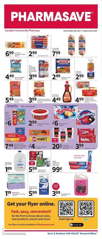Pharmasave (Atlantic) Flyer July 4 to 10