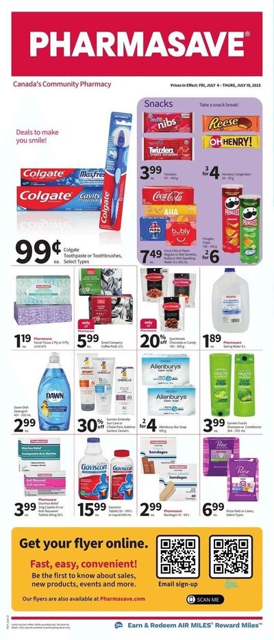 Pharmasave (ON) Flyer July 4 to 10