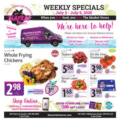 The Market Stores Flyer July 3 to 9