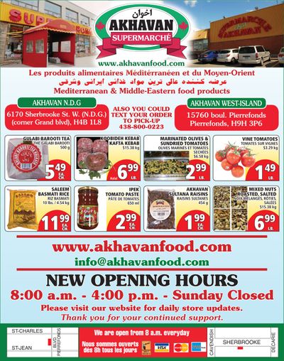 Akhavan Supermarche Flyer June 17 to 23