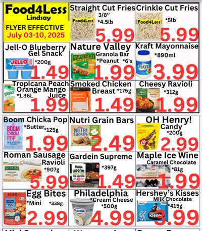 Food 4 Less (Lindsay) Flyer July 3 to 10 Food 4 Less (Lindsay) Flyer July 3 to 10