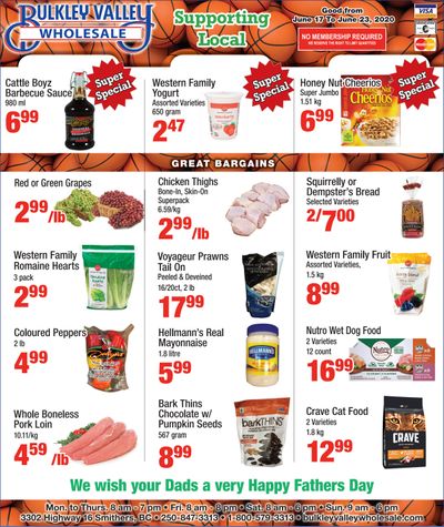 Bulkley Valley Wholesale Flyer June 17 to 23