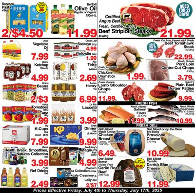 Greco's Fresh Market Flyer July 4 to 17
