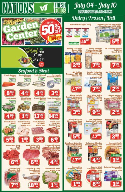 Nations Fresh Foods (Mississauga) Flyer July 4 to 10