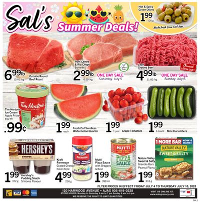 Sal's Grocery Flyer July 4 to 10