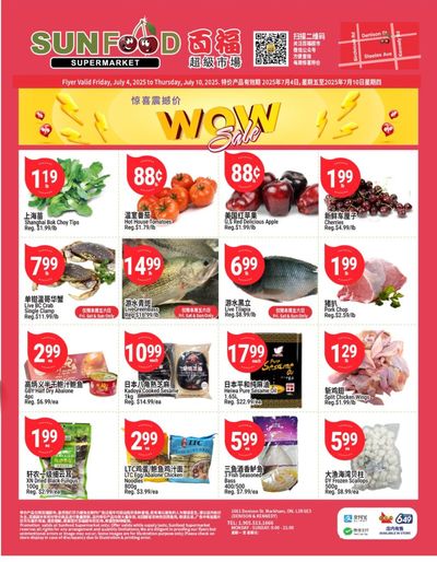 Sunfood Supermarket Flyer July 4 to 10 Sunfood Supermarket Flyer July 4 to 10
