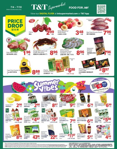 T&T Supermarket (BC) Flyer July 4 to 10