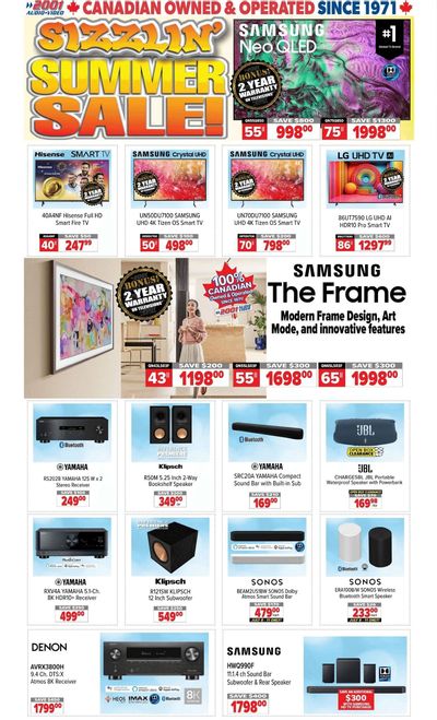2001 Audio Video Flyer July 4 to 10 2001 Audio Video Flyer July 4 to 10