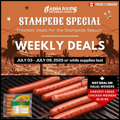 Basha Foods International Flyer July 3 to 9 Basha Foods International Flyer July 3 to 9