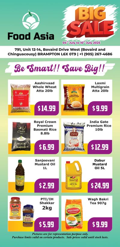 FoodAsia Flyer July 4 to 10 FoodAsia Flyer July 4 to 10