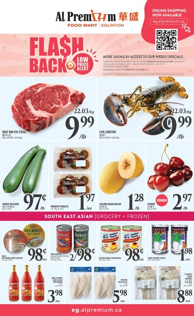 Al Premium Food Mart (Eglinton Ave.) Flyer July 3 to 9
