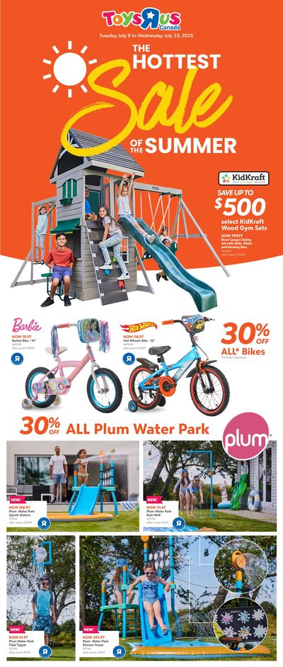 Toys R Us Flyer July 8 to 23 Toys R Us Flyer July 8 to 23