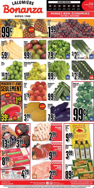 Bonanza Flyer July 9 to 15