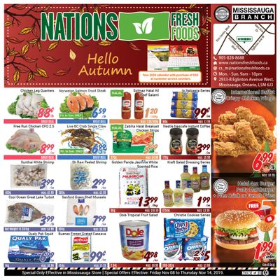 Nations Fresh Foods (Mississauga) Flyer November 8 to 14