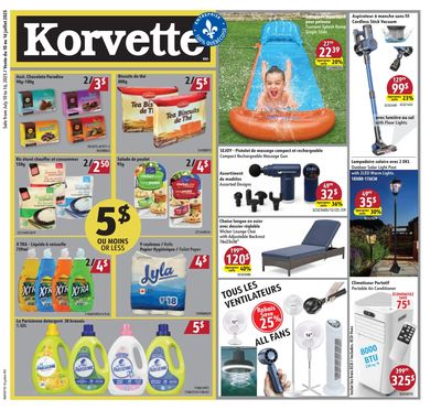 Korvette Flyer July 10 to 16