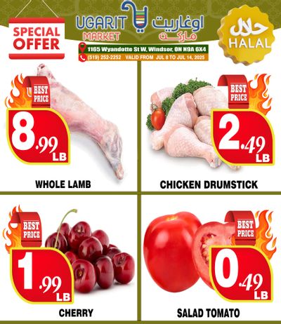 Ugarit Market Flyer July 8 to 14