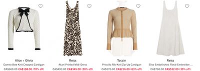 Saks Fifth Avenue Canada: Designer Sale up to 60% off
