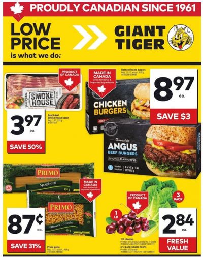 Giant Tiger Canada Flyer Deals July 9th – 15th: Primo Pasta 87 Cents + More