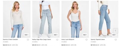 GUESS & GUESS Factory Canada: End of Season Clearance 40-50% off