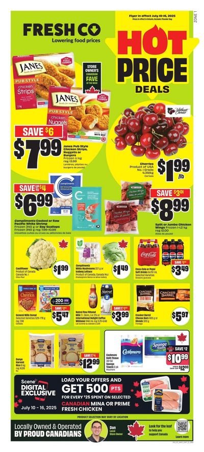 FreshCo (ON) Flyer July 10 to 16