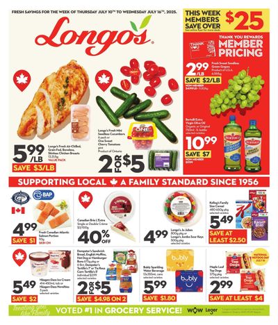 Longo's Flyer July 10 to 16