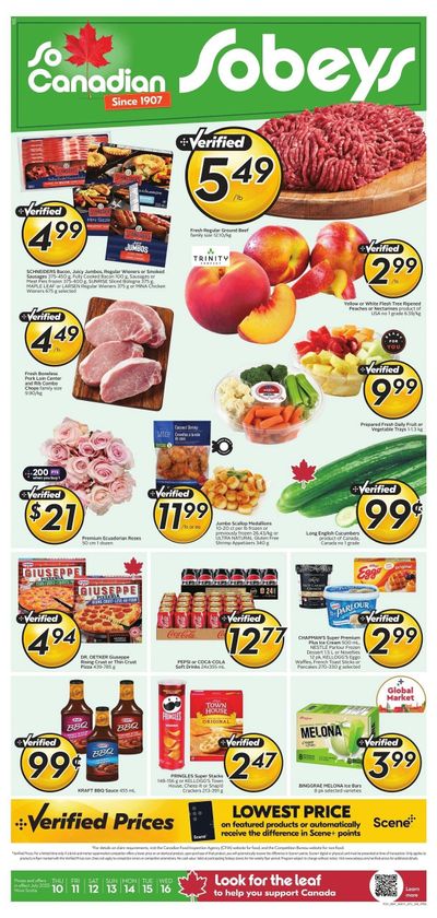 Sobeys (Atlantic) Flyer July 10 to 16 Sobeys (Atlantic) Flyer July 10 to 16