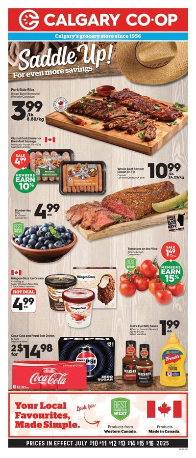 Calgary Co-op Flyer July 10 to 16