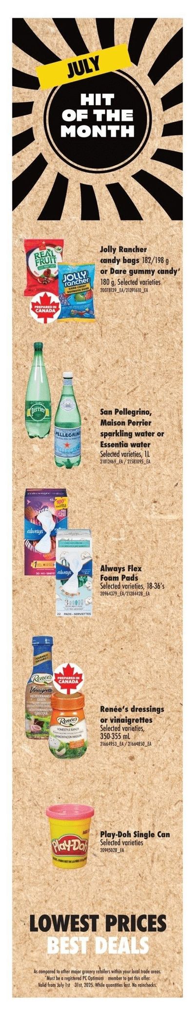 Real Canadian Wholesale Club Flyer July 10 to 16