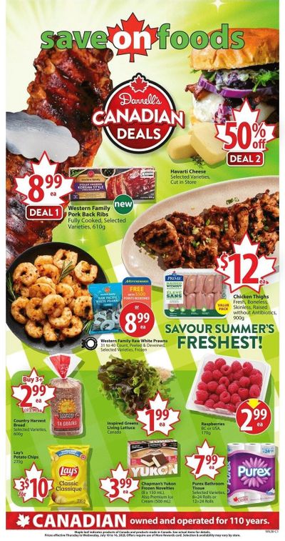 Save On Foods (SK) Flyer July 10 to 16
