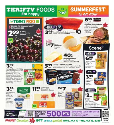Thrifty Foods Flyer July 10 to 16