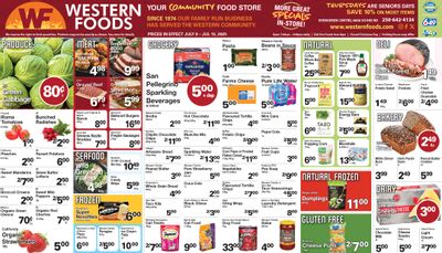 Western Foods Flyer July 9 to 15