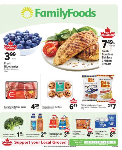 Family Foods Flyer July 10 to 16