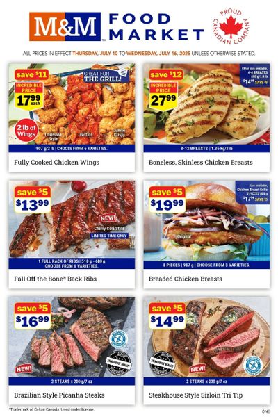 M&M Food Market (ON) Flyer July 10 to 16