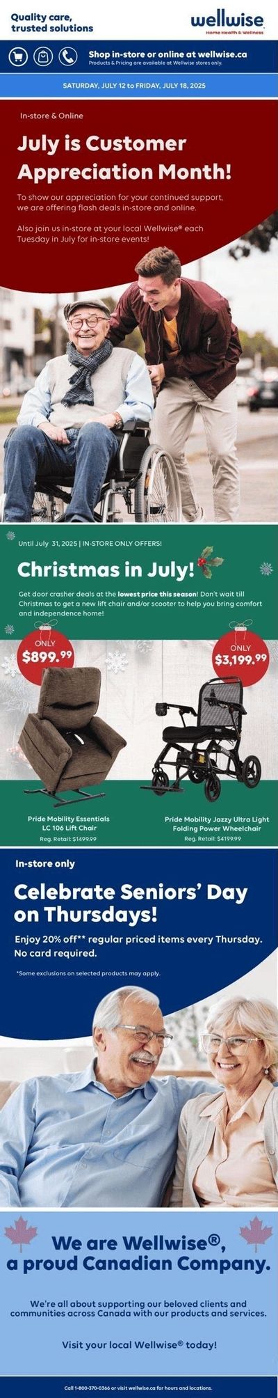 Wellwise By Shoppers Flyer July 12 to 18 Wellwise By Shoppers Flyer July 12 to 18
